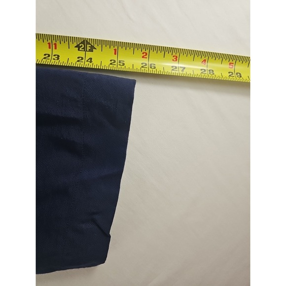 Free People Crop top Long Sleeve Navy Blue Button V-Neckline Size M - Picture 9 of 13